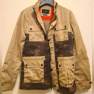 Mark Ecko Camoflage Bomber Jacket MENS MEDIUM - LIKE NEW